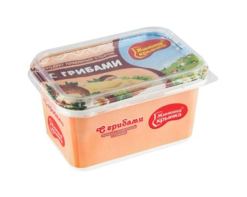 Сырн.плав.прод. (ванна) 400г "Ж.Крынка" - С грибами (г.Омск) СЗМЖ