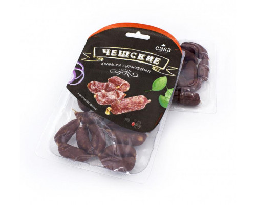 Колбаски сырокопченые "Чешские" 80 гр