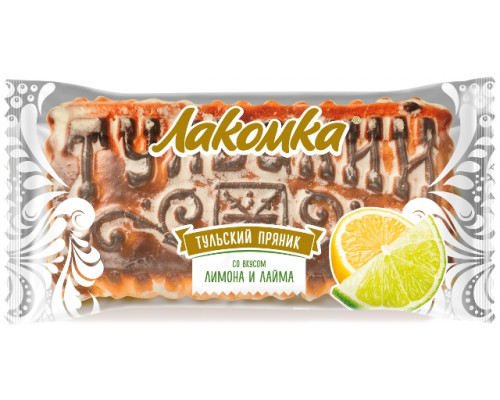 Пряник Тульский Лакомка лимон лайм 140 гр