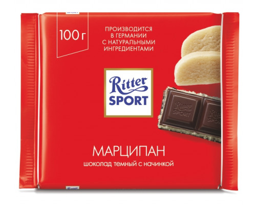 Шоколад Ritter Sport  "МАРЦИПАН", 100гр