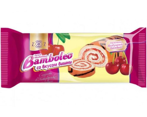 Рулет "BAMBOLEO" Вишневый 145 гр.