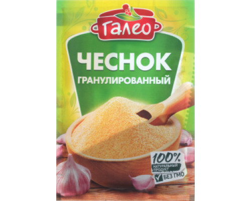 Чеснок гранулированный 20г пакет "Галео"