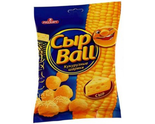 Сырball кукурузные шарики со вкусом сыра 140 гр.